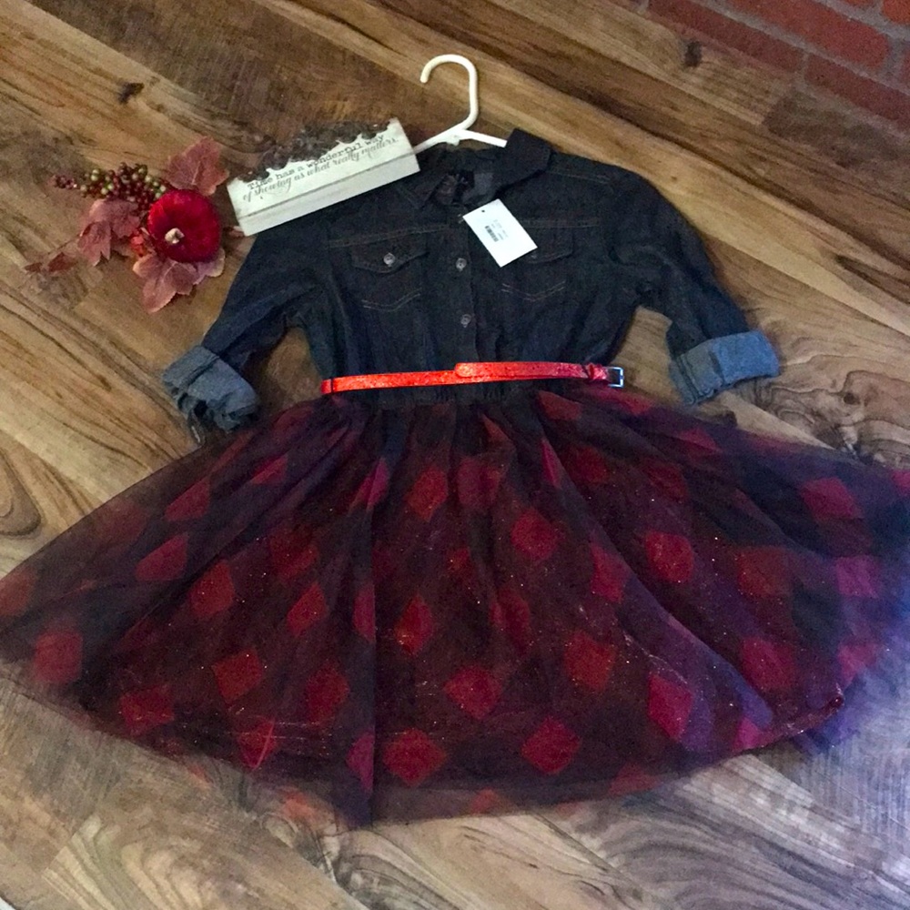 Brand new lilt Denim/ Tulle Sparkle. So cute!